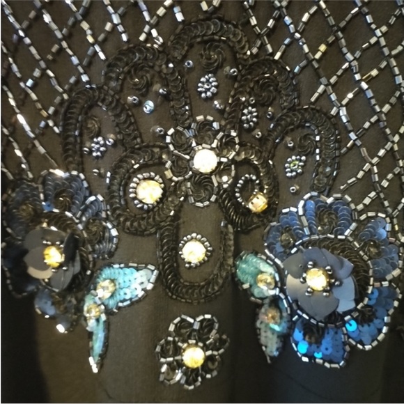 Needle & Thread Beaded Dress with 1920s - Picture 5 of 9